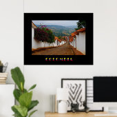 Barichara Colombia Poster (Heimbüro)