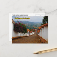Barichara Santander Colombia Post Card