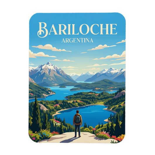 BARILOCHE ARGENTINIEN MAGNET (Vertikal)