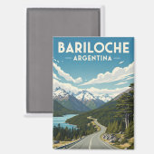 Bariloche Argentinien Reisen Magnet (Vorderseite/Rückseite)