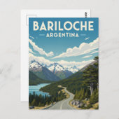 Bariloche Argentinien Reisen Postkarte (Vorne/Hinten)