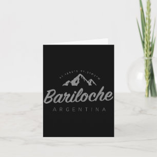 Bariloche Bergurlaub Skifahren Argentinien Karte
