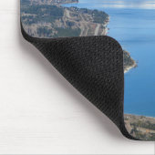 Bariloche Luftaufnahme im Winter Mousepad (Ecke)