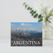 Bariloche, Rio Negro, Argentinien Postkarte (Stehend Vorderseite)