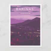 Barinas Venezuela Kunst Vintage Reise Postkarte (Vorderseite)