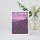 Barinas Venezuela Kunst Vintage Reise Postkarte (Stehend Vorderseite)