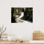Baring Falls at Glacier National Park Poster (Küche)