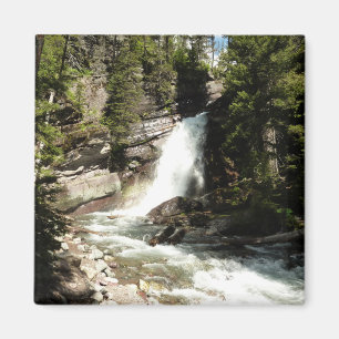 Baring Falls im Glacier National Park Magnet