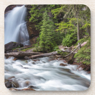 Baring Falls im Glacier National Park, Montana Untersetzer