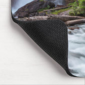 Baring Falls in Glacier National Park, Montana Mousepad (Ecke)