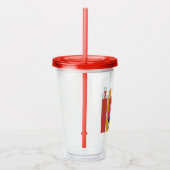 Bärischer Markt | Trader | Einfaches Design Acryltrinkbecher (Rechts)