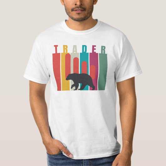 Bärischer Markt | Trader | Einfaches Design T-Shirt (Vorderseite)