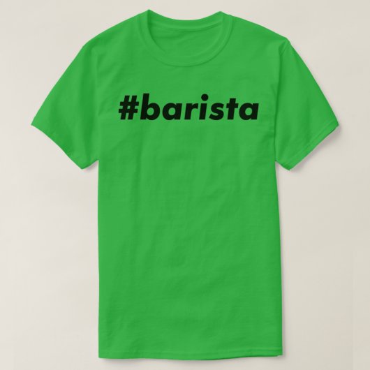 Barista 21 T-Shirt (Design vorne)