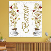 Barista 3 Panel Leinwanddruck (Insitu (Wohnzimmer))