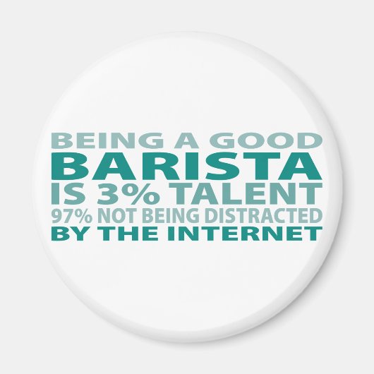 Barista 3% Talent Magnet (Vorne)