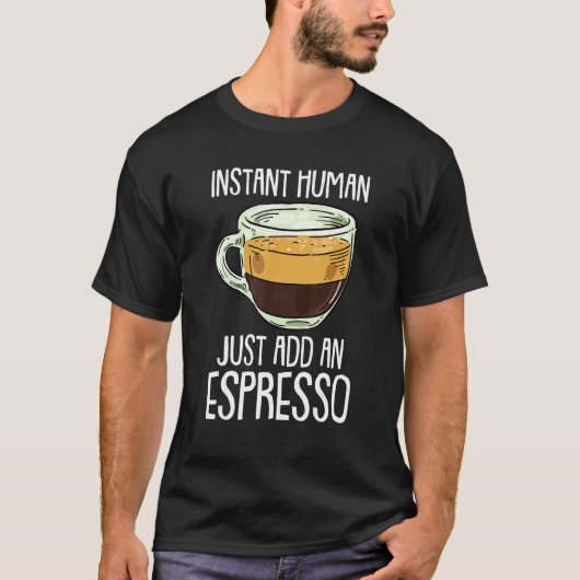 Barista Beans Coffee Espresso T-Shirt (Vorderseite)
