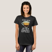 Barista Beans Coffee Espresso T-Shirt (Vorne ganz)