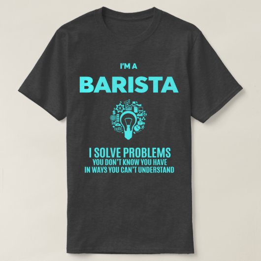 BARISTA BEST DESIGN 2017 T-Shirt (Design vorne)