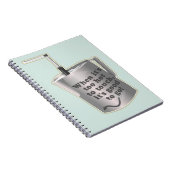 Barista cafe milch Erwärmung jug Notizblock (Rechte Seite)