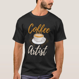 Barista Coffee Artist Best Coffeemaker Funny Baris T-Shirt