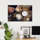 Barista Coffee Image Poster (Heimbüro)