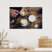Barista Coffee Image Poster (Küche)