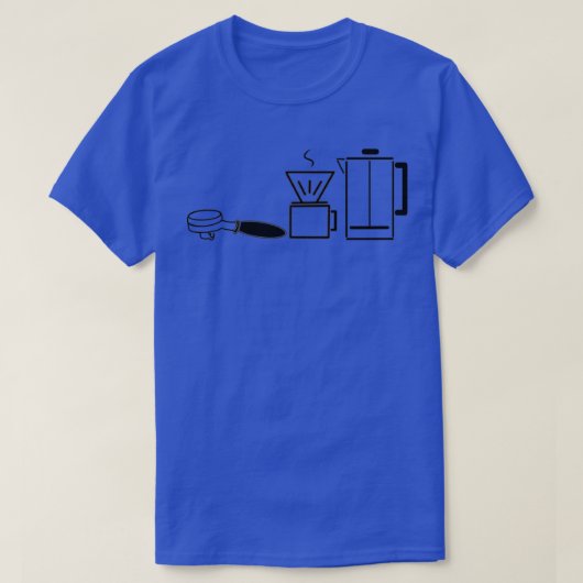 Barista Coffee Kaffee T-Shirt (Design vorne)