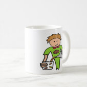 Barista Coffee Shop Kaffeetasse (VorderseiteRechts)