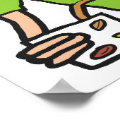 Barista Coffee Shop Poster (Ecke)