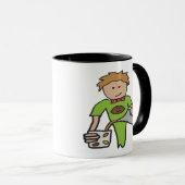 Barista Coffee Shop Tasse (VorderseiteRechts)