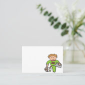 Barista Coffee Shop Visitenkarte (Stehend Vorderseite)