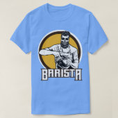 Barista Coffee Skeleton Funny National Barista Day T-Shirt (Design vorne)