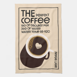Barista Coffeeshop Geschirrtuch