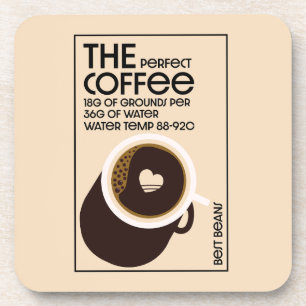 Barista Coffeeshop Getränkeuntersetzer