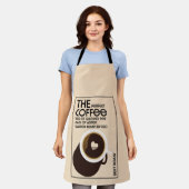 Barista Coffeeshop Schürze (Getragen)