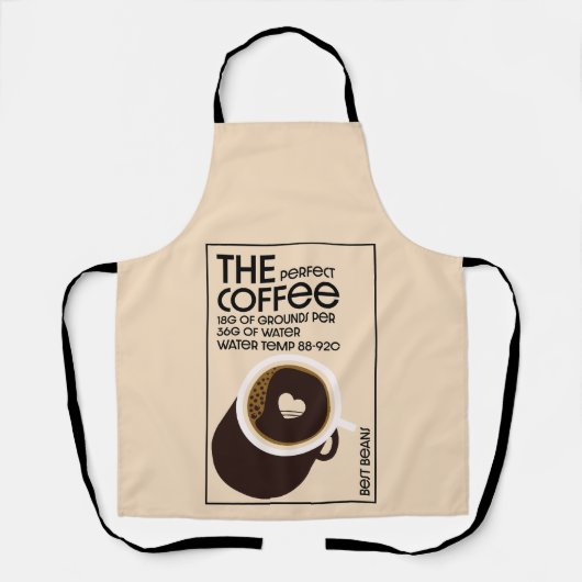 Barista Coffeeshop Schürze (Vorderseite)