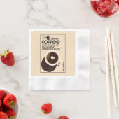 Barista Coffeeshop Serviette (Beispiel)