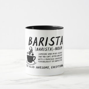 Barista Definition Tasse