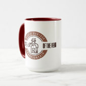 Barista des Jahres Tasse (Vorderseite Links)