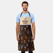 Barista folk coffee — coffee brown with caramel schürze (Getragen)