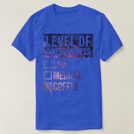 Barista Funny Art Kaffeegrad 3 T-Shirt (Design vorne)