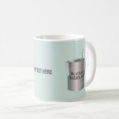 Barista Kaffee macht lustigen Arzt Kaffeetasse (VorderseiteRechts)