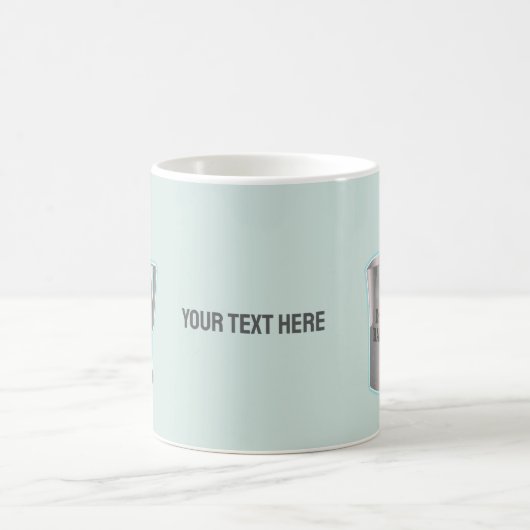 Barista Kaffee macht lustigen Arzt Kaffeetasse (Mittel)