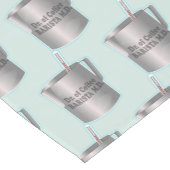 Barista Kaffee macht lustigen Arzt Kurzer Tischläufer (Ecke)