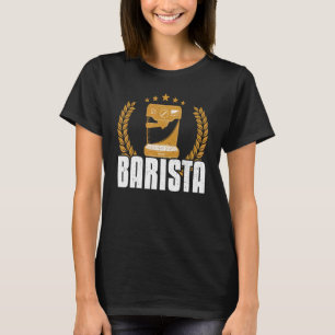 Barista-Kaffeemaschine Frühstückskaffee T-Shirt
