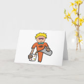 Barista Karte (Gelbe Blume)