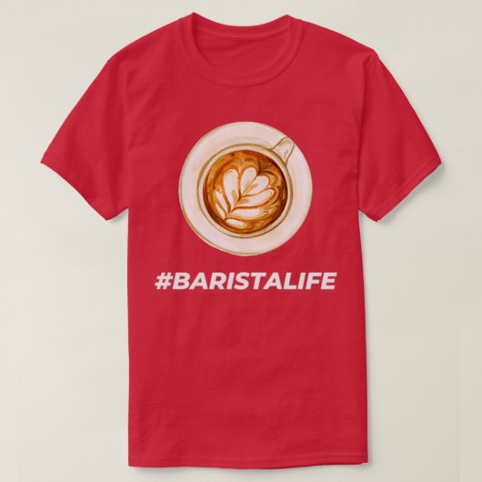 Barista Life TShirt Classic TShirt (Design vorne)