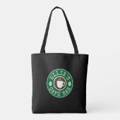Barista-Schultertasche mit Logo des Coffeeshops Tasche (Rückseite)