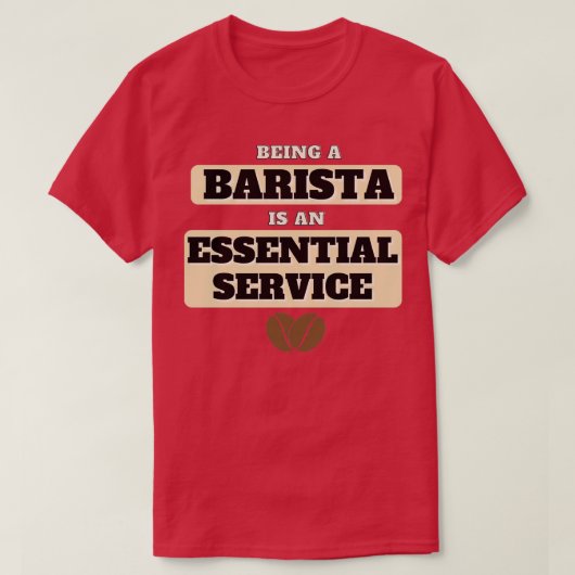 Barista Services T-Shirt (Design vorne)