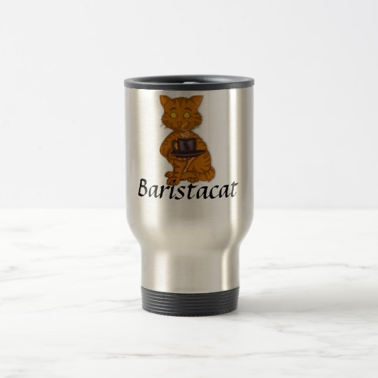 Baristacat Reise-Tasse Reisebecher (Mittel)